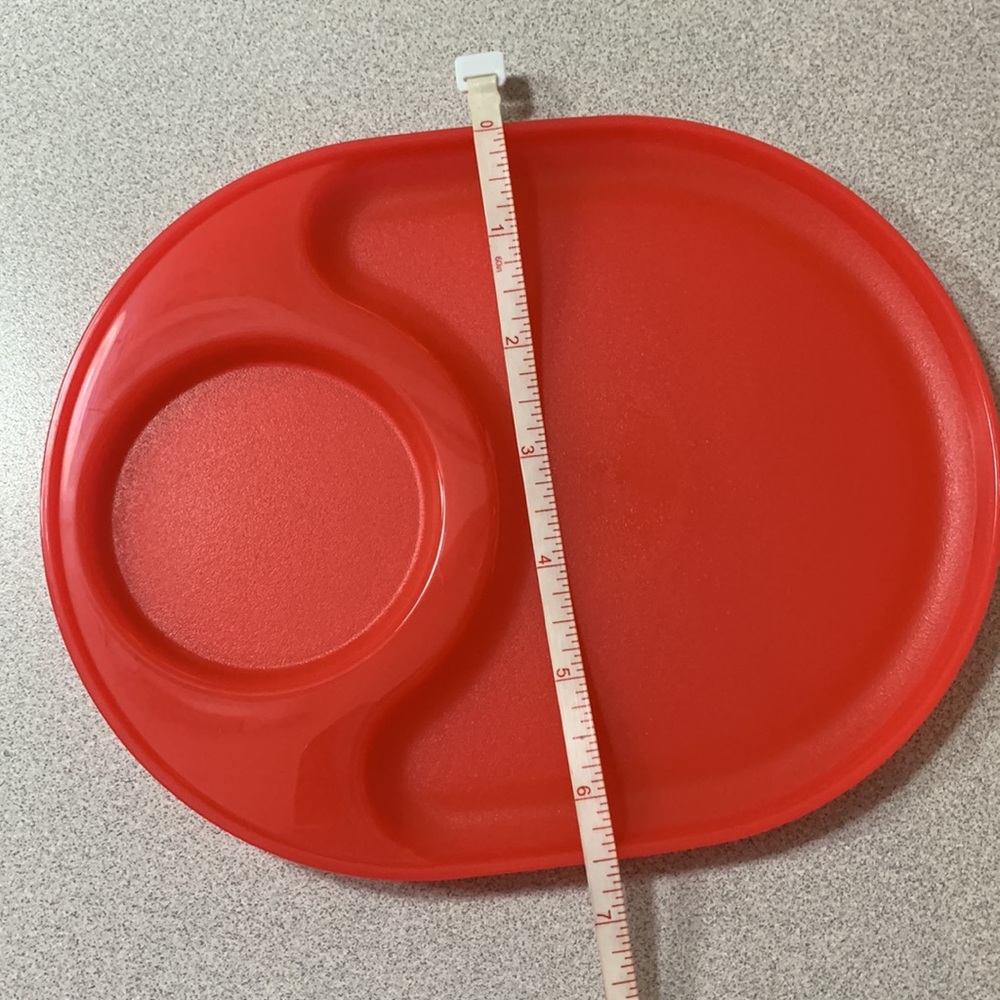Tupperware snack plate - Picture 3 of 6